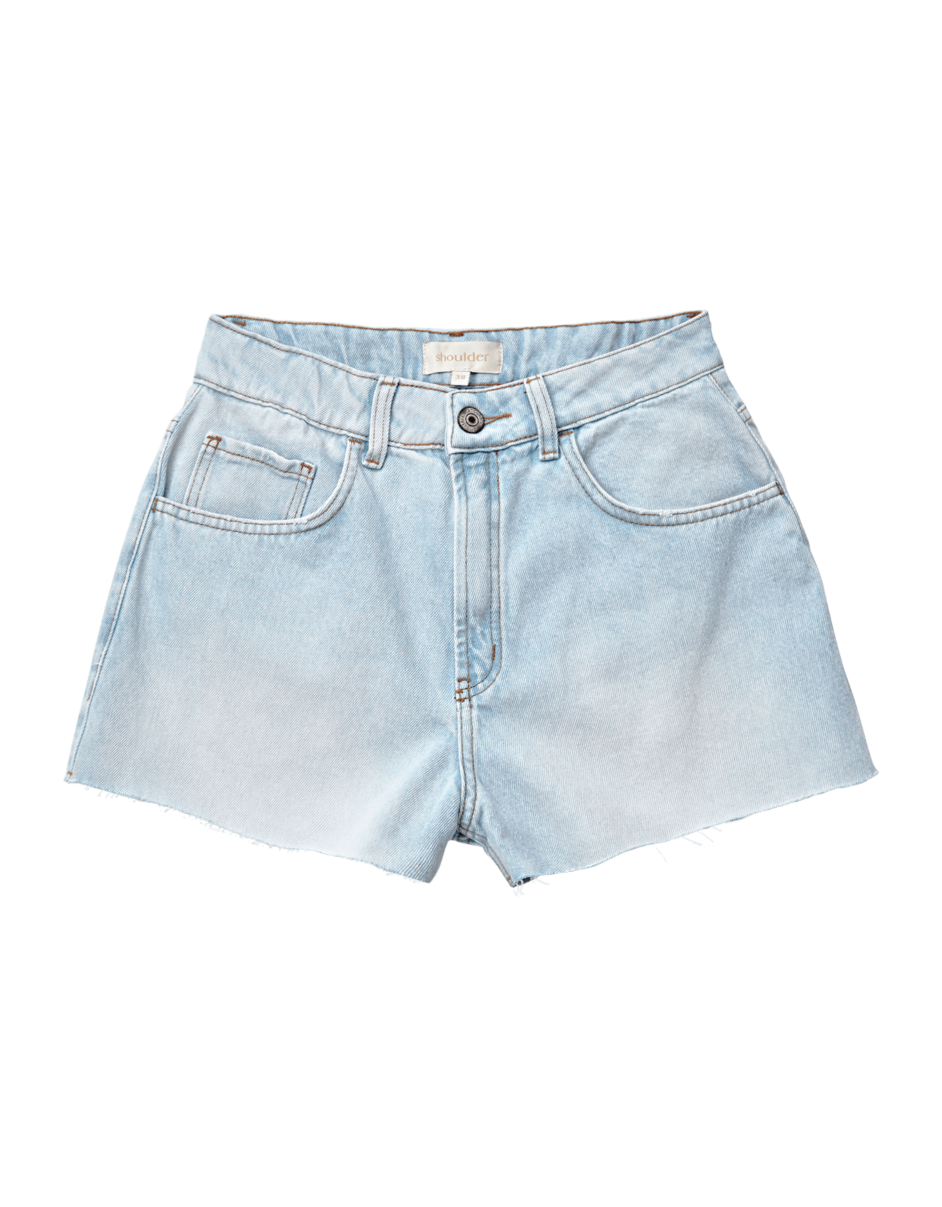 ShortsJeans ClaroBarra à Fio