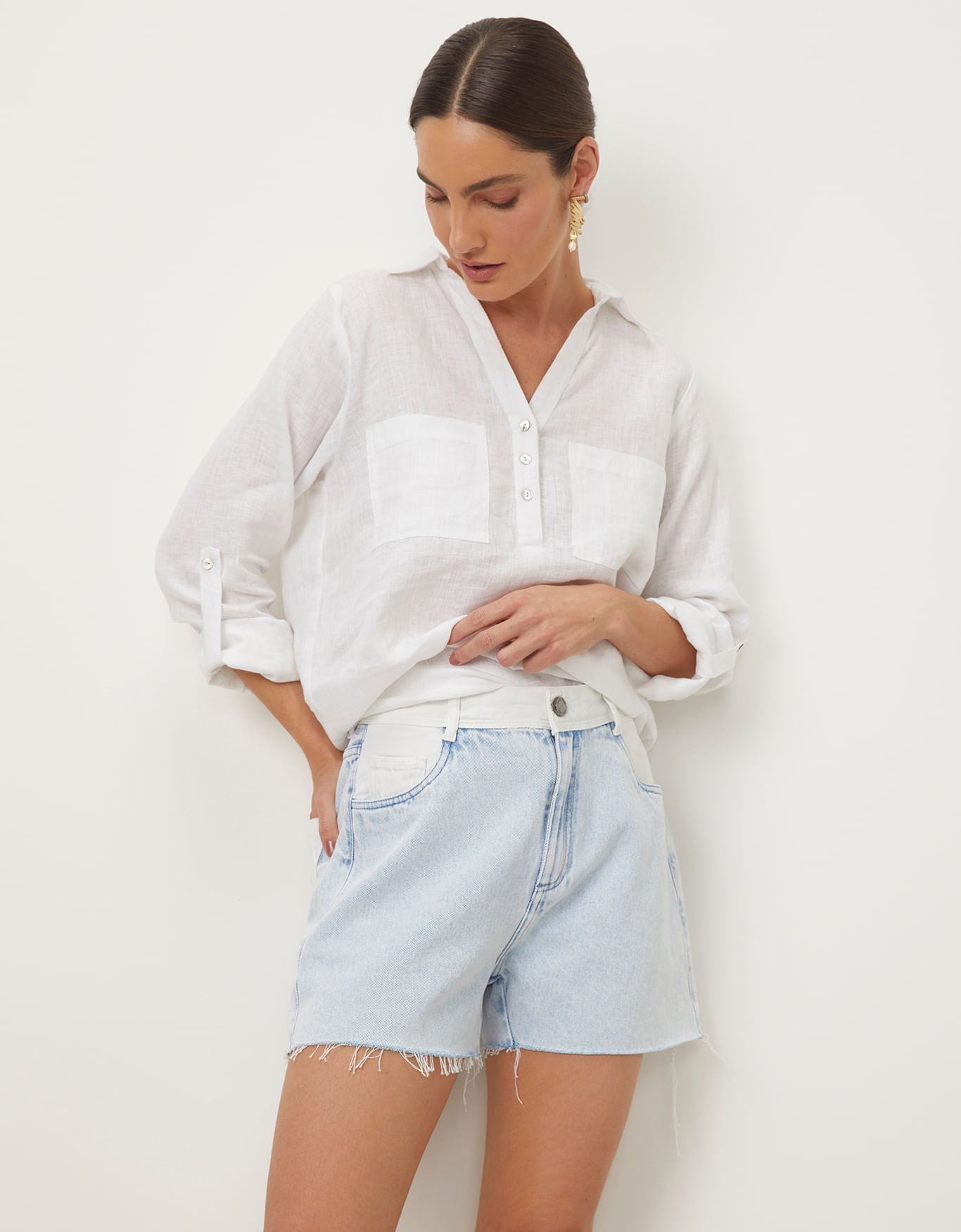 Shorts Jeans e Sarja